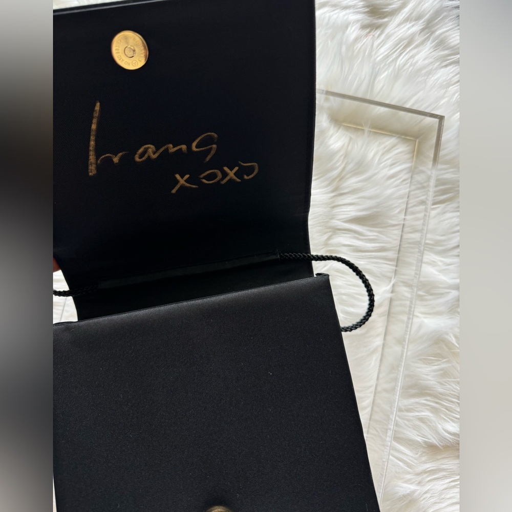 Signed Ivana Trump Book Design Evening Bag.